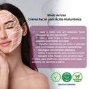 Hidratante Facial Hydra Calm | Ácido Hialurônico, Óleo de Girassol e Amêndoas