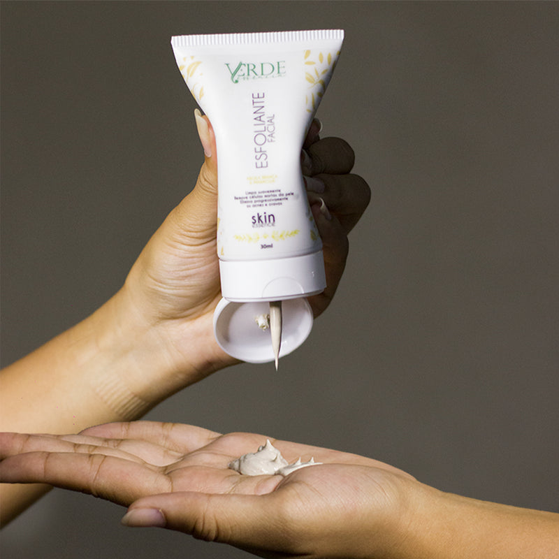 Esfoliante Facial De Argila Branca Com Maracujá 100g