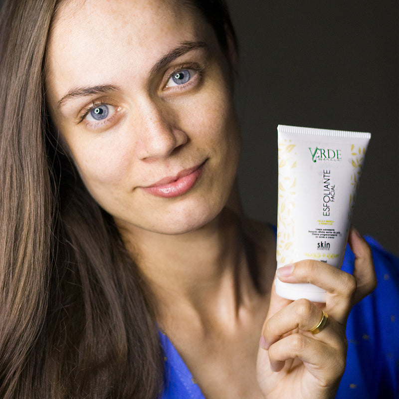 Esfoliante Facial De Argila Branca Com Maracujá 100g