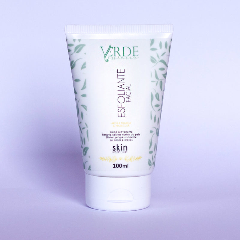 Esfoliante Facial De Argila Branca Com Maracujá 100g
