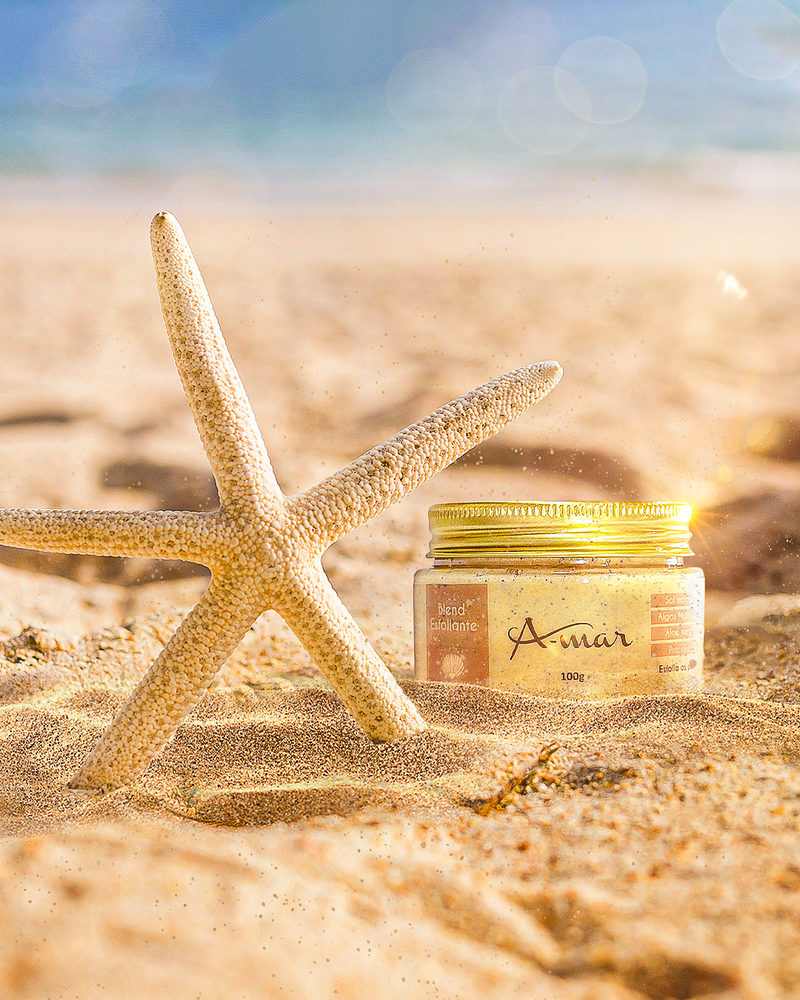 Kit Spa Dos Pés Amar | Hidratante Ureia + Esfoliante