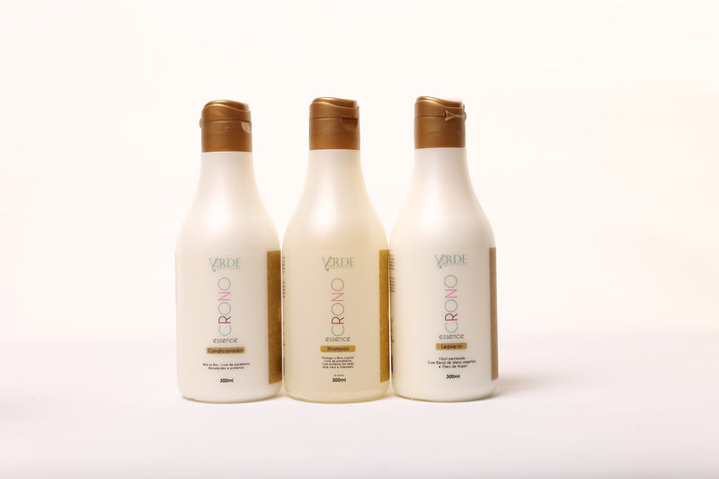 Kit Shampoo + Condicionador + Leave-in | Crono Essence