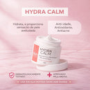 Hidratante Facial Hydra Calm | Ácido Hialurônico, Óleo de Girassol e Amêndoas